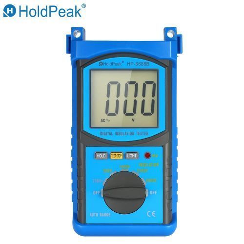 HoldPeak Auto-range LCD Digital Insulation Resistance Tester