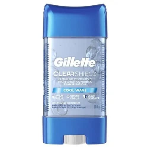 Clear Gel - Clear Shield Deodorant Cool Wave - 108g - 5 Pack