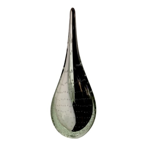 Vintage Murano Teardrop Style Tabletop Glass Sculpture