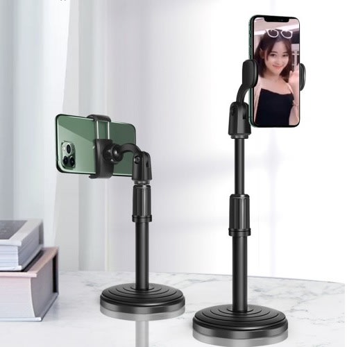 Adjustable  Desktop Phone Selfie & Holder Stand For Live Streaming