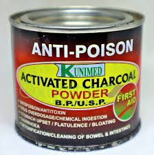 Anti-poison Kunimed Activated Charcoal,a Must Have For Every Home And Office