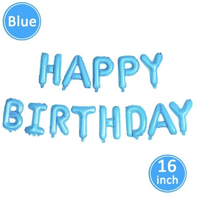 First Happy Birthday Rose Gold Balloon Banner My 1