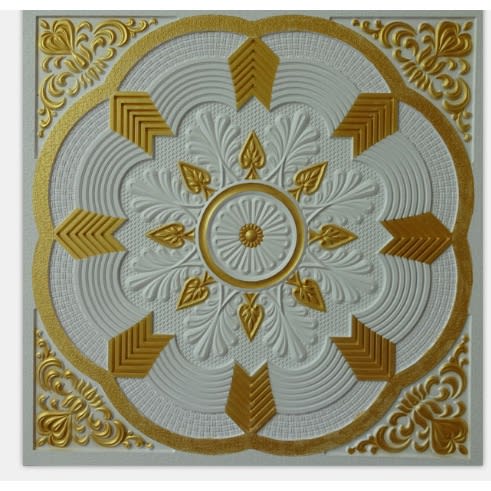 Gypsum Ceiling Tiles -  2x2cm - 8 Pieces