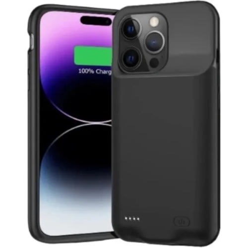 Battery Case For Iphone 14 Pro Max - Black - 4500mAh