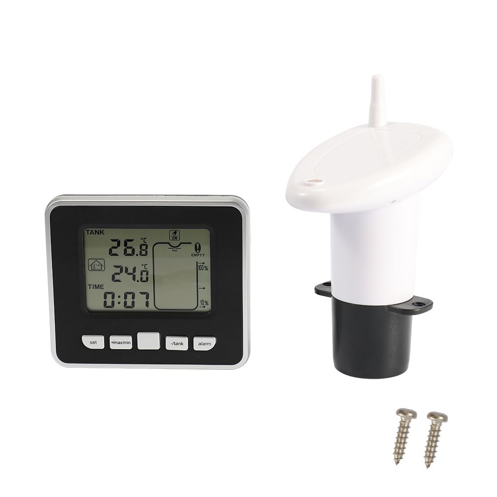 Ultrasonic Water Tank Depth Level Meter Sensor With LCD