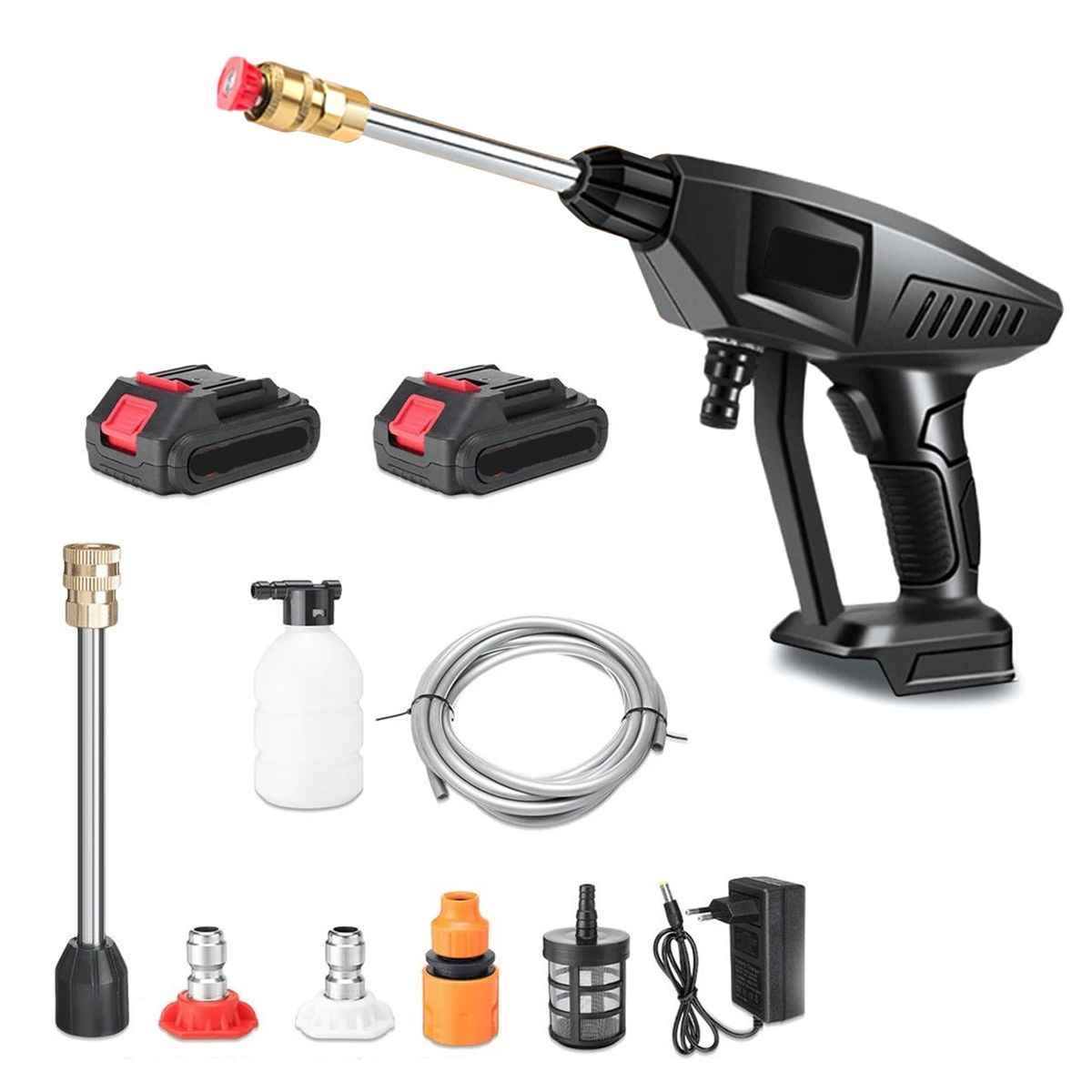 Cordless Pressure Car Washer 120PSI Portable Handheld
