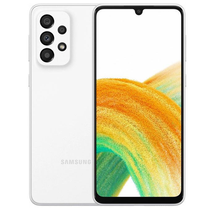 Galaxy A33 6.4" 6GB RAM/128GB ROM Android 12 5G - White