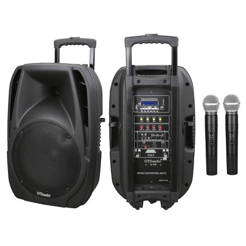 Professional Portable Mic  Rechargeable inches 10" Speaker PA System