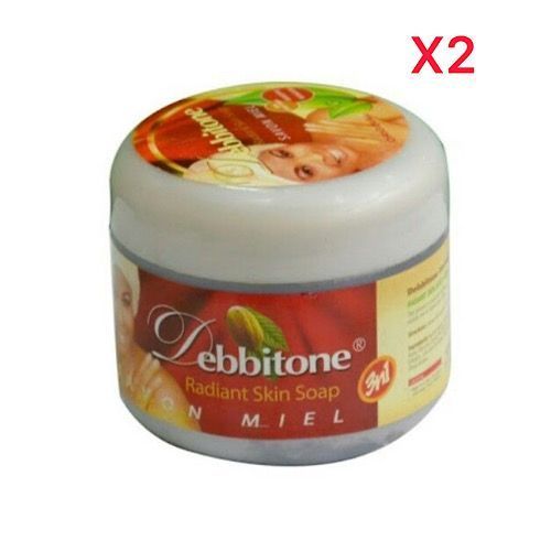 Herbal Radiant Black Soap For Good Skin- 2Pcs