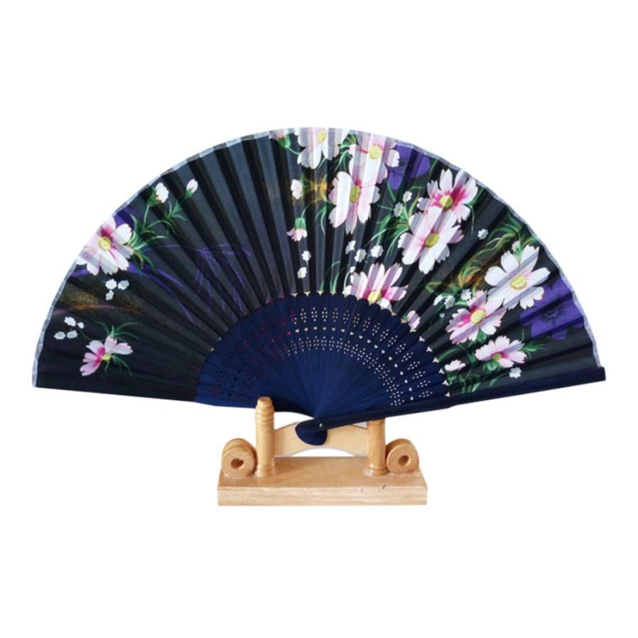 Folding Wedding Psw0705 Hand Party Bamboo Silk Lace Dance 2018 Flower Folding Vintage Pattern Fan Held