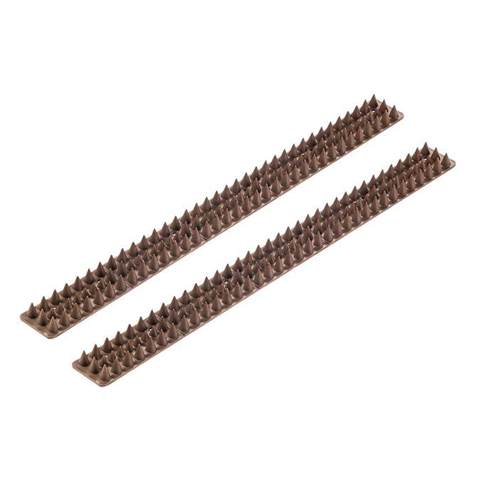 Set Of 2  Defender  Pigeon/Cat Scare Spiral Spikes, 20x1.7''