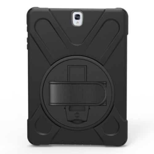 360 Degree Rotation Pc + Silicone Protective Case For Samsung Galaxy Tab S3 9.7 Inch T820.