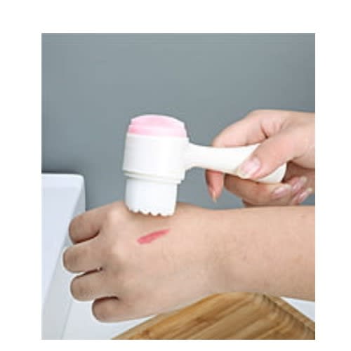 2in1 Silicone Body Face Deep Cleaning Brush /scrub Facial Cleanser Facial Scrub