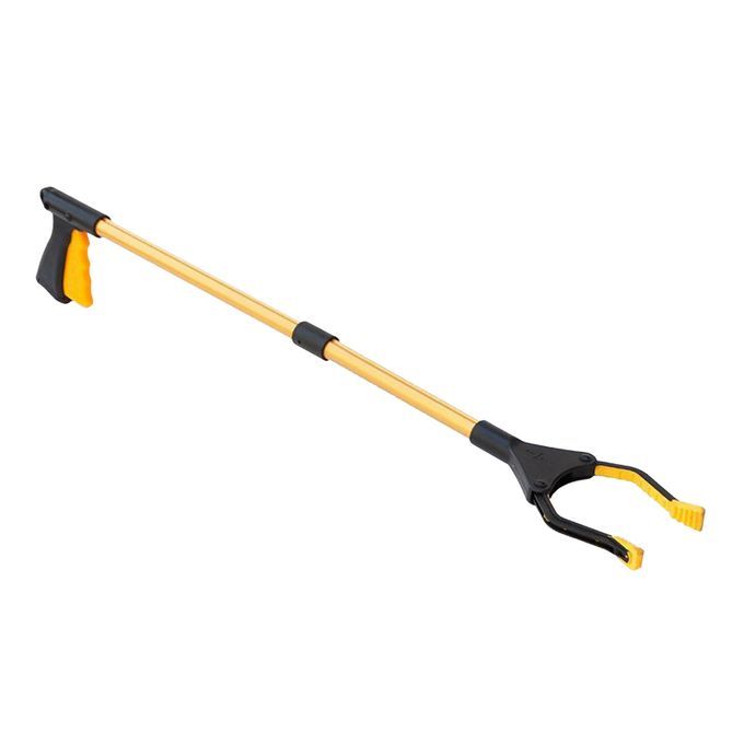 32" Folding Reacher Grabber Tool Trash Picker Grabber Golden Black