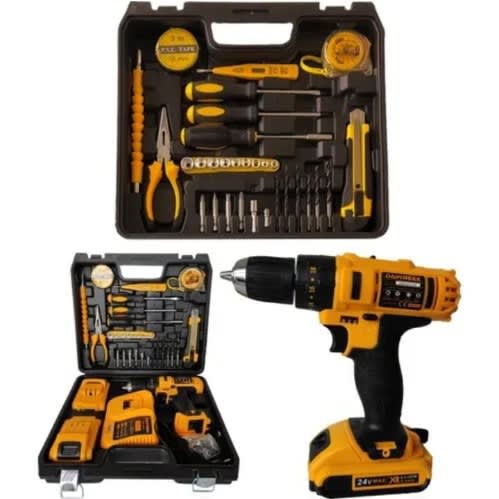 Dawreek Cordless Drill Set - 30 Pcs