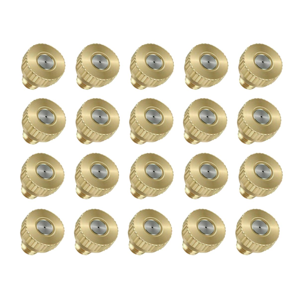 20X Brass Misting Nozzles Water  For Cooling 0.4mm