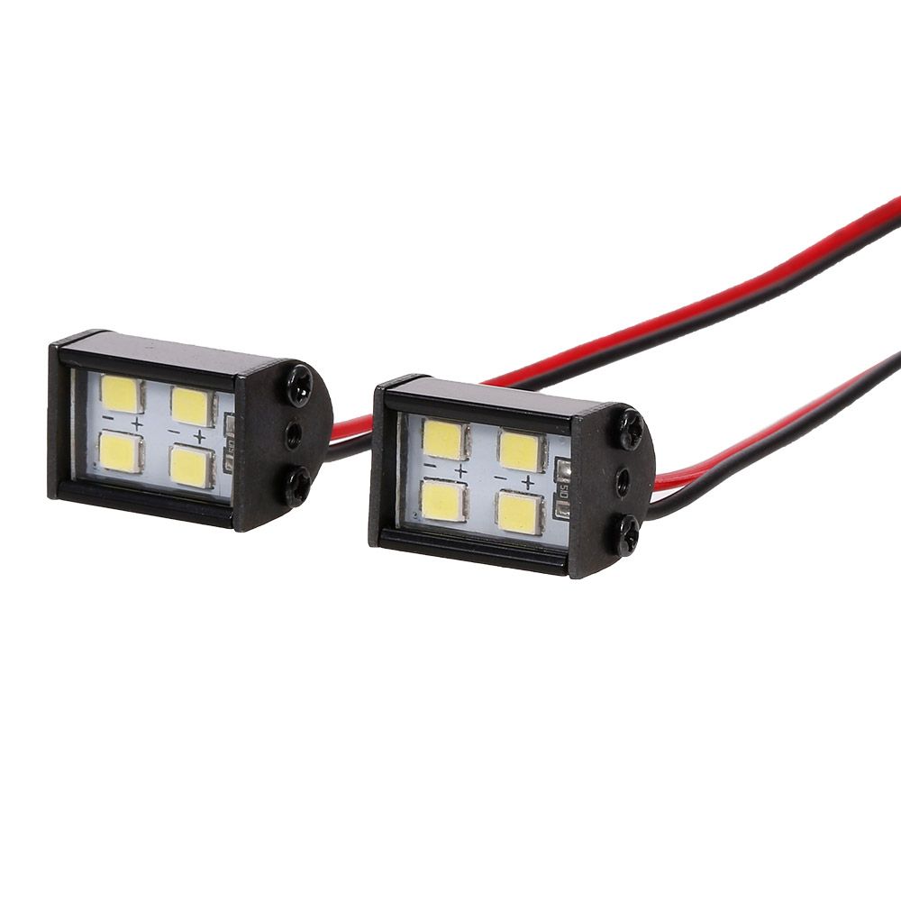 2pcs RC LED Lights Headlight Roof Lamp Light 8LEDs Light For