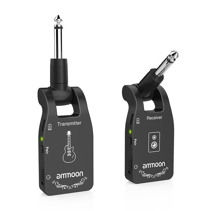 Ammoon Wireless Guitar System 2.4G Rechargeable 6 Channels