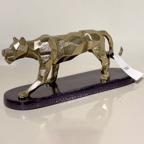 Vento Furniture Sculpture Trinket - Gold & Black Nickel