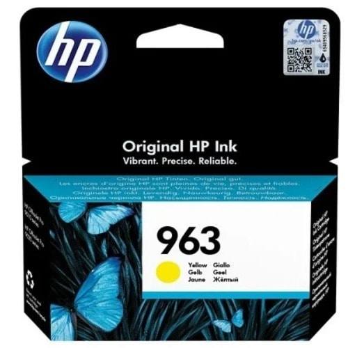 Hp 963 Inkjet Cartridge - Yellow