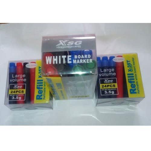 Refillable White Board Marker12  2 Refill Ink 48 Pieces