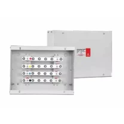 400a - 6 Way Wall Mounted Busbar Chamber - Ihbc040006