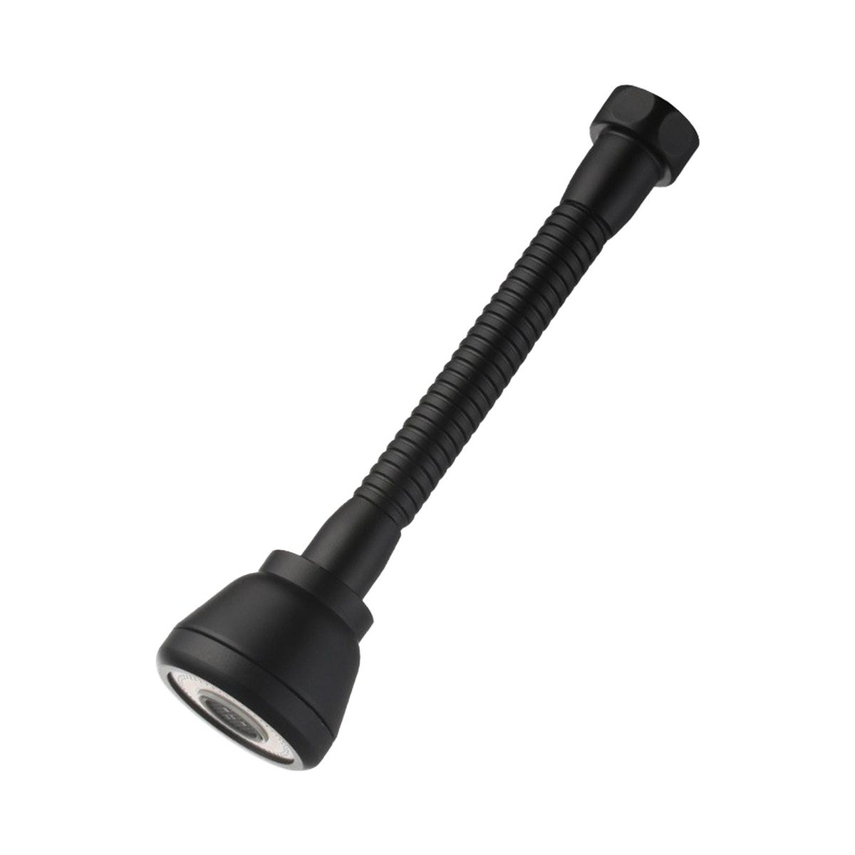 360&deg; Rotatable Tap Head Faucet Extender Splash-Proof Kitchen Tap Sprayer with 3 Modes Water Saving Black Copper Water Tap Head