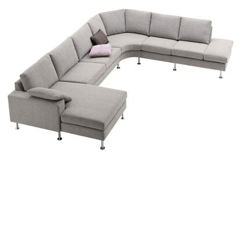 Couch Fest  4pc 7 Seaters + Chaise