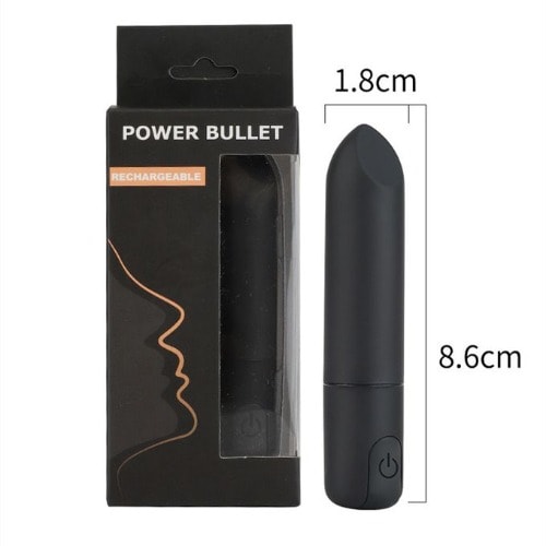 Rechargeable Bullet Vibrator & G Spot Clitoris Stimulator For Women