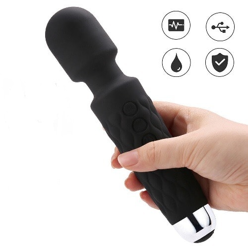 20 Mode Wand Rechargeable Vibrator