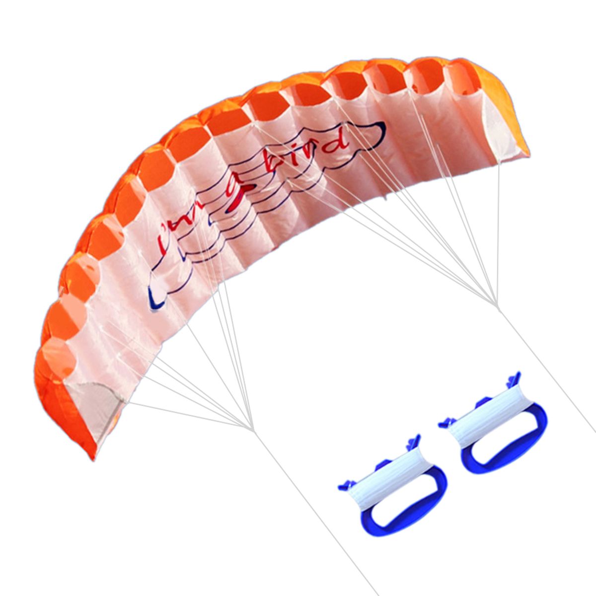1.4m Colorful Double Flying Line Wing Kite Stunt Power Kite