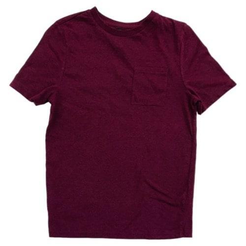 Boys Plain Wine Tees