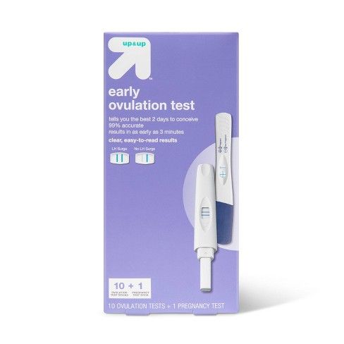 - 10 Ovulation Test & 1 Pregnancy Test Kit