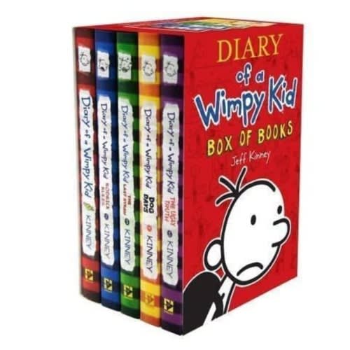 Diary of A Wimpy Kid Collection: A Set of 5 Books
