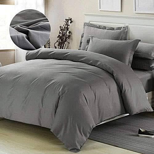 Plain Grey Duvet Cover