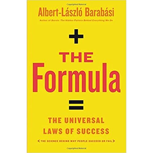 The Formula By Albert-laszlo Barabasi