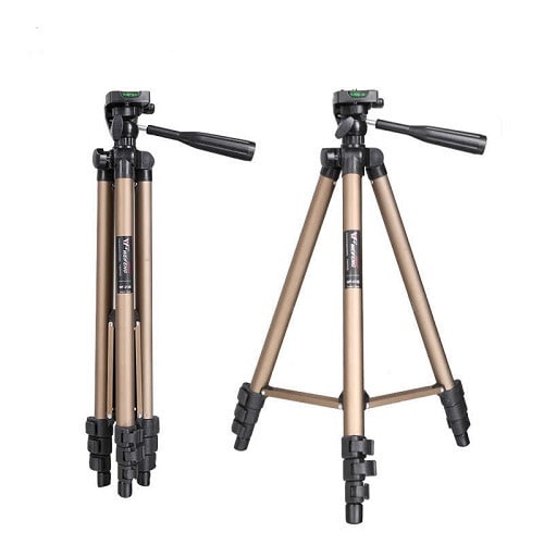 Profesional Sturdy Aluminum Video Camera Camcorder Tripod Stand