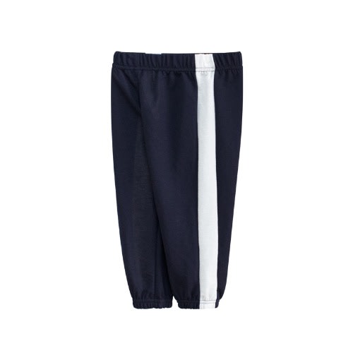 Side Striped Boy's Joggers - Blue