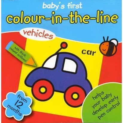 Baby's First Colour-in-the-line Colouring Book