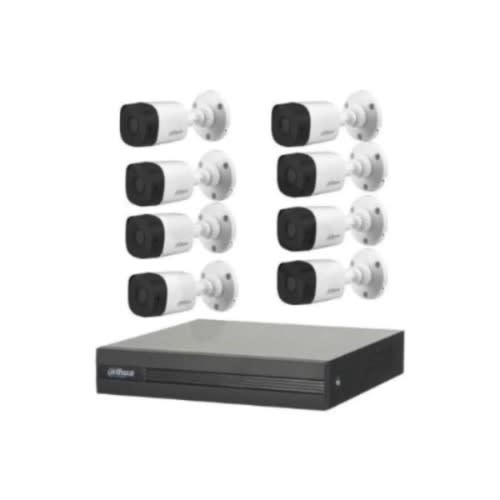 8 Channel Dvr Kit + 8 Full Hd Outdoor 1080p Cameras