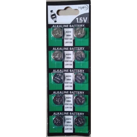 Watch Alkaline Battery LR1130 - 1 Pack Of 10