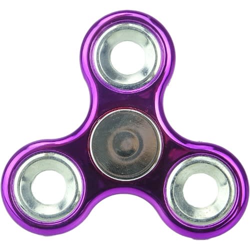 Fidget Hand Spinner Stress Reducer - Purple