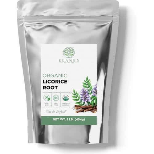 Licorice Root Tea Organic Cut & Sifted 113g/4oz