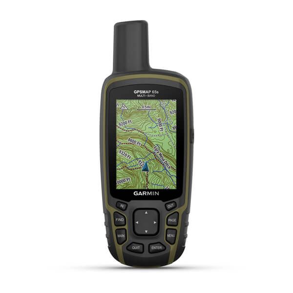 GPSMAP 65s Multi-band/multi-GNSS Handheld With Sensors