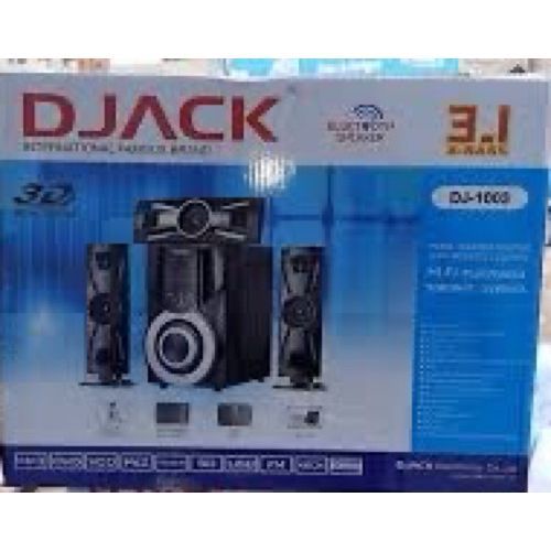 Djack Heavy Duty 3.1ChBluetooth Home Theatre Sound System