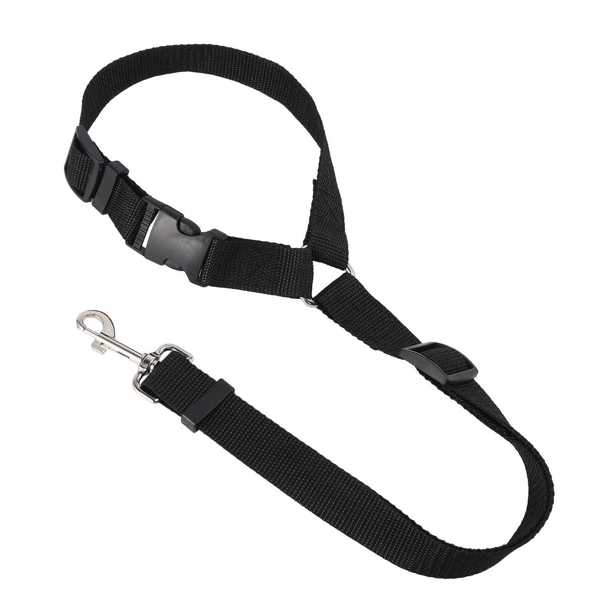 Dog Pet Safety Adjustable Car Belt Harness Leash Travel Clip Strap Lead