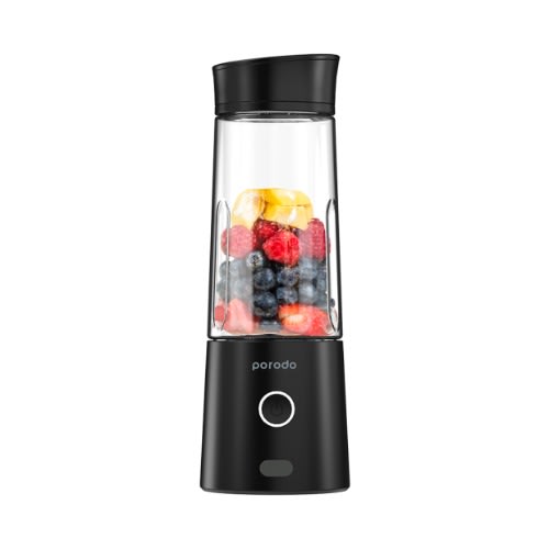 6-Blade Portable Juicer - 400ml - 126W - Black