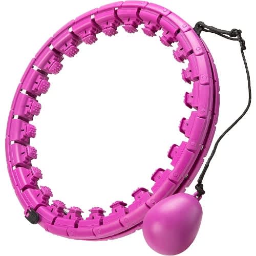 Smart Hula Hoop For Adults And Children - Fitness Hoop With Adjustable Size 360&deg; Massage