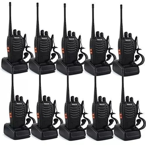 Walkie Talkies - Bf 888s- 50 Pieces With 50 Earpiece