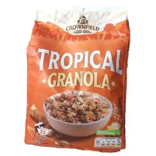 Delicious Healthy Tropical Granola Cereal - 1kg